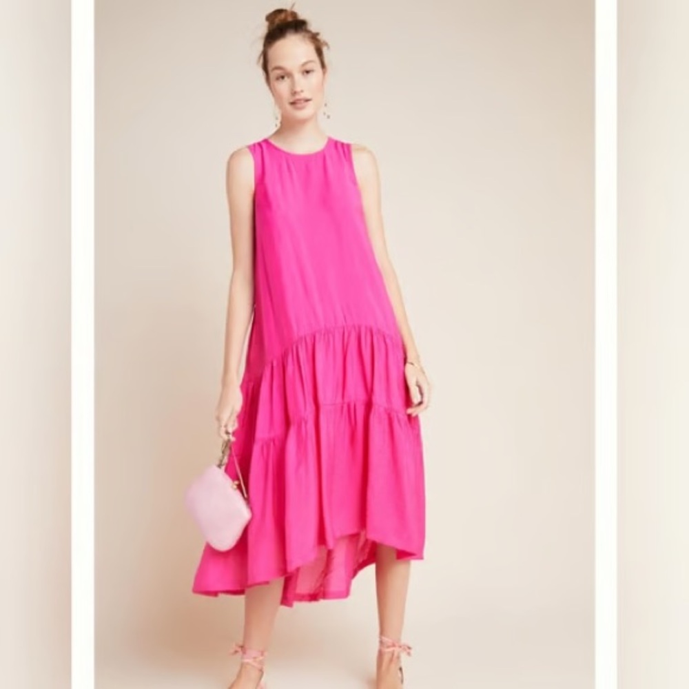 Maeve Marlene Tiered Dress | Sz XSP